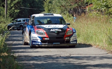 Test na Barum Czech Rally Zlín 2011