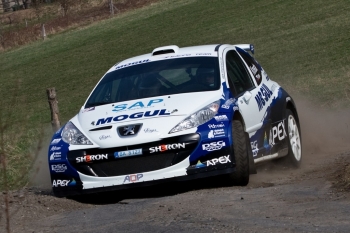 Testování Peugeotu 207 Super 2000 - Kašava 2010