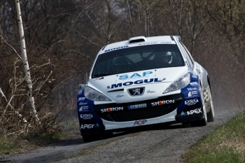 Testování Peugeotu 207 Super 2000 - Kašava 2010