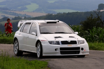 Test před Impromat Rallysprint Kopná 2009