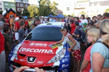 Autogramiáda před Barum Czech Rally Zlín 2009