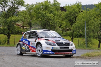 Rallysprint Kopná 2014 (Víťa Bezděkovský a Christian Salzmann)