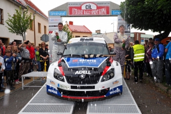 Rallysprint Kopná 2014 (Víťa Bezděkovský a Christian Salzmann)