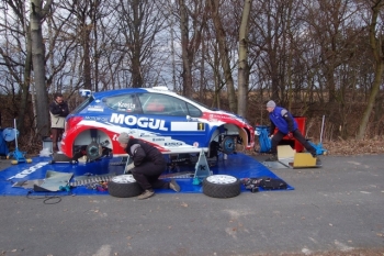 Test před Valašskou rally 2009