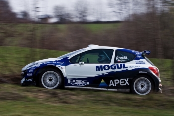 Testování Peugeotu 207 Super 2000 - Kašava 2010