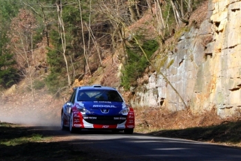 Test před Valašskou rally 2009