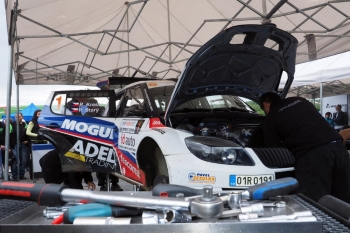 Rallysprint Kopná 2014 (Víťa Bezděkovský a Christian Salzmann)