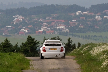 Test před Impromat Rallysprint Kopná 2009