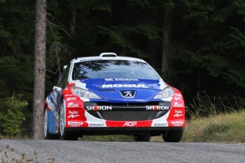 Test před Rally Bohemia 2009