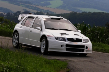 Test před Impromat Rallysprint Kopná 2009