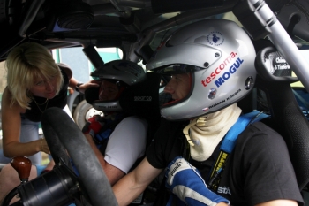 Test před Impromat Rallysprint Kopná 2009