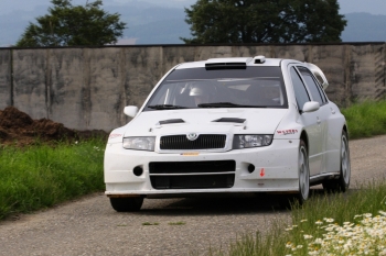 Test před Impromat Rallysprint Kopná 2009