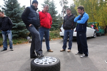 Test před Rally Bohemia 2009