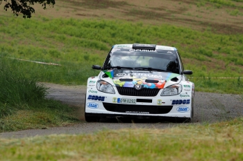 Rallysprint Kopná 2014 (Víťa Bezděkovský a Christian Salzmann)