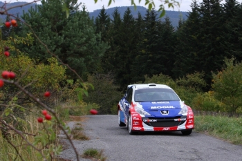 Test před Rally Bohemia 2009