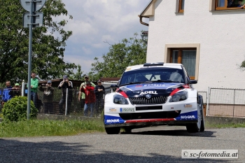 Rallysprint Kopná 2014 (Víťa Bezděkovský a Christian Salzmann)