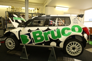 Škody Fabia Super 2000 na rok 2012 týmu Kresta Racing (J. Petrů)