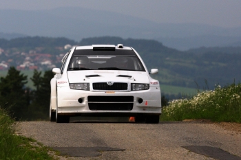 Test před Impromat Rallysprint Kopná 2009