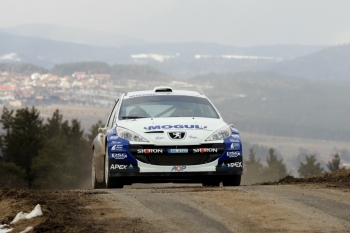 Testování před SHERON Valašskou Rally 2010