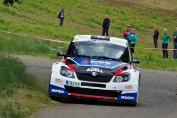 Rallysprint Kopná 2014 (Víťa Bezděkovský a Christian Salzmann)