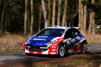 Test před Valašskou rally 2009
