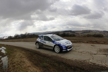 Testování před SHERON Valašskou Rally 2010