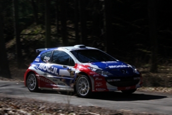 Test před Valašskou rally 2009
