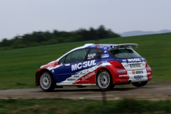 Test před Rallye Český Krumlov 2009