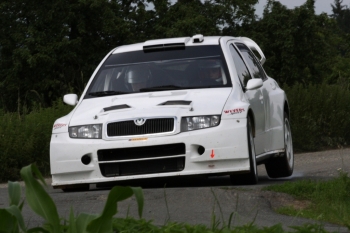 Test před Impromat Rallysprint Kopná 2009