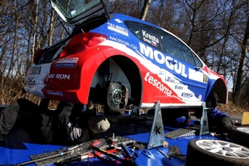Test před Valašskou rally 2009