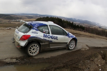 Testování před SHERON Valašskou Rally 2010