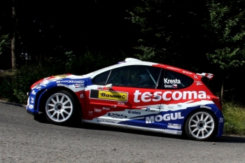 Test před Barum Czech Rally Zlín 2009